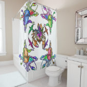 Rideaux De Douche Homard improbable (En situation)