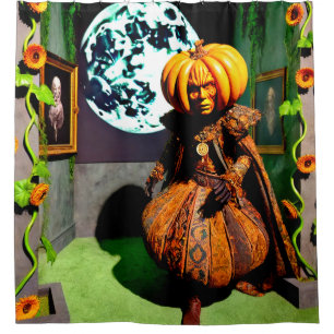 Rideaux De Douche Homme citrouille