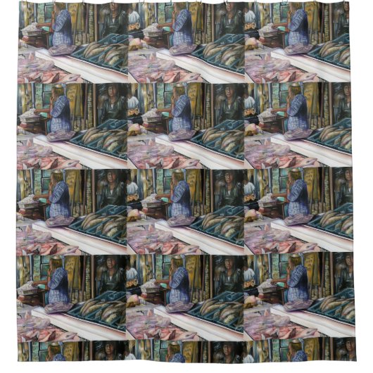 Rideaux De Douche Hommes du désert, Dons de la mer, Jérusalem (Devant)