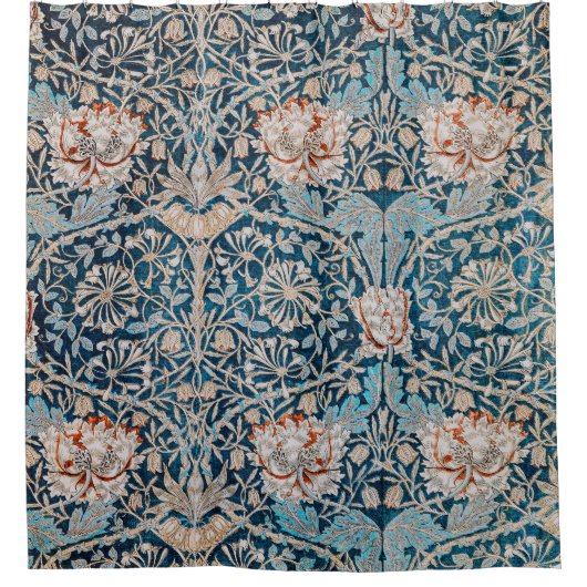 Rideaux De Douche Honeysuckle, William Morris (Devant)