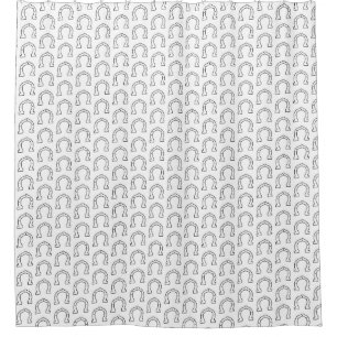 Rideaux De Douche Horse Riding Gang Horseshoe Imprimer