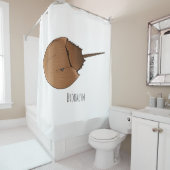 Rideaux De Douche Horseshoe crab (En situation)