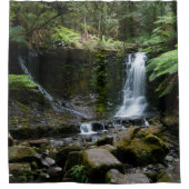 Rideaux De Douche Horseshoe Falls Cascade Rainforest Australia (Devant)