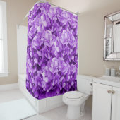 Rideaux De Douche Hortensia pourpre (En situation)