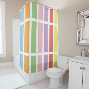 Rideaux De Douche Hues du Colorful