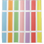 Rideaux De Douche Hues du Colorful (Devant)