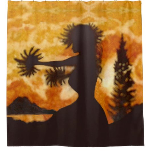 Rideaux De Douche Hula Dancer  (Devant)