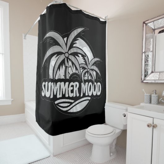 Rideaux De Douche Humeur d'été (En situation)