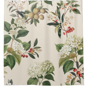Rideaux De Douche Hydrangea exotique hortensia clair