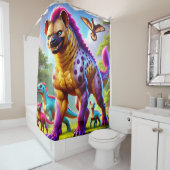 Rideaux De Douche Hyena Art (En situation)