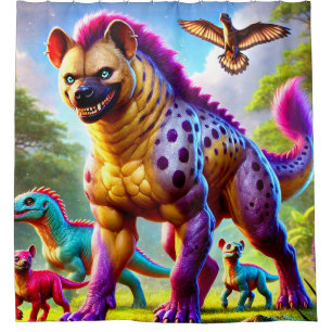 Rideaux De Douche Hyena Art