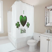 Rideaux De Douche I Heart Irish (En situation)