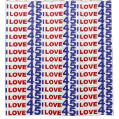 Rideaux De Douche I Love 45 (Devant)