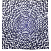 Rideaux De Douche illusion d'optique réaliste (Devant)