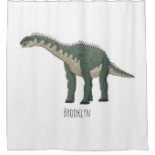 Rideaux De Douche Illustration de Barapasaurus (Devant)