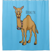 Rideaux De Douche Illustration de dromadaire (Devant)