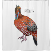 Rideaux De Douche Illustration de la tragédie de Cabot (Devant)