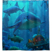 Rideaux De Douche Illustration de Miles Under the Sea Art (Devant)