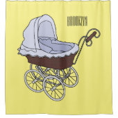 Rideaux De Douche Illustration de poussette (Devant)