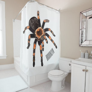 Rideaux De Douche Illustration de Tarantula