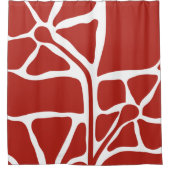 Rideaux De Douche Illustration florale (Devant)