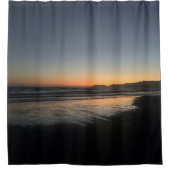 Rideaux De Douche Image De Dusk Jusqu'À La Lumière Du Jour À La Plag (Devant)