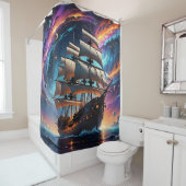 Rideaux De Douche Imaginaire à voile (En situation)