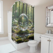 Rideaux De Douche Imaginaire Belle Sphère de verre (En situation)