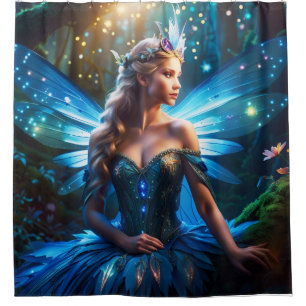 Rideaux De Douche Imaginaire Dragonfly Fairy Princess