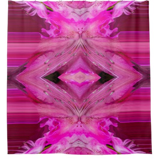 Rideaux De Douche Imaginaire Fuchsia (Devant)