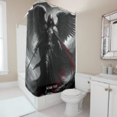 Rideaux De Douche Imaginaire mignon Vivid Dark Scary Angel (En situation)