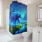 Rideaux De Douche Imaginaire mûre Bear River Meadow (En situation)