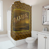 Rideaux De Douche Imagine Fantasy Sky Inspirational Pattern (En situation)