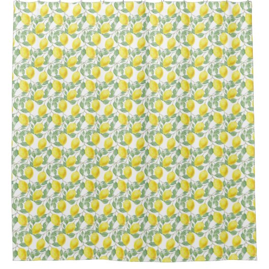 Rideaux De Douche Impression citron (Devant)