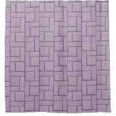 Rideaux De Douche Impression de bloc lilas (Devant)