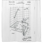 Rideaux De Douche Impression de brevet industriel (Devant)