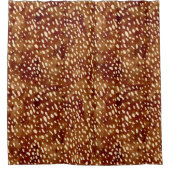 Rideaux De Douche Impression de cerfs aquarelle (Devant)