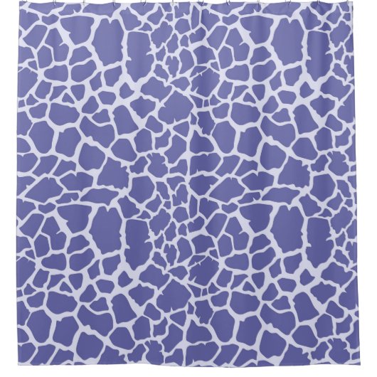 Rideaux De Douche Impression de girafe périphérique (Devant)