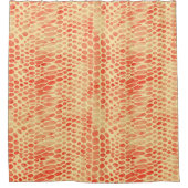 Rideaux De Douche Impression de serpent aquarelle (Devant)