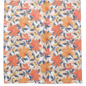 Rideaux De Douche Impression florale colorée (Devant)