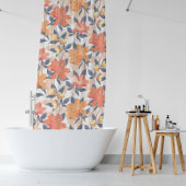 Rideaux De Douche Impression florale colorée