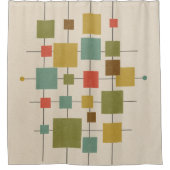 Rideaux De Douche Impression géométrique MCM (Devant)