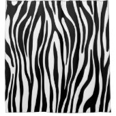 Rideaux De Douche Impression Zebra (Devant)