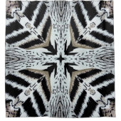 Rideaux De Douche Impression Zebra (Devant)