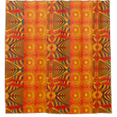 Rideaux De Douche Imprimerie africaine (Devant)