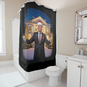 Rideaux De Douche Inauguration du président de Noël Donald Trump