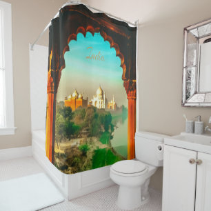 Rideaux De Douche Inde Taj Mahal