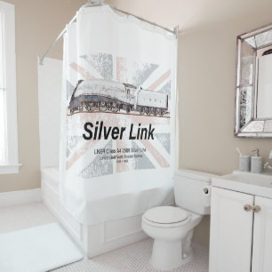 Rideaux De Douche Indicateur de profil de locomotive Silver Link LNE