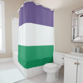 Rideaux De Douche Indicateur Suffragette (En situation)