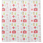 Rideaux De Douche Infirmière et docteur Medical Theme (Devant)